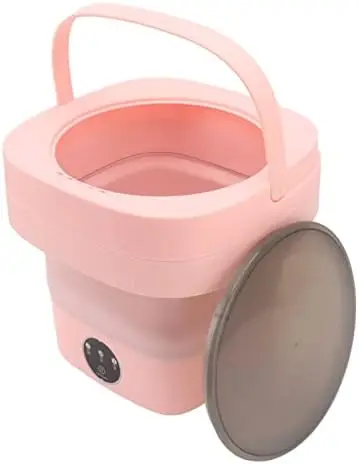 Washing Machine, 6L Foldable Mini Small Portable Washer Washing Machine with Basket for Baby Clothes, Underwear or Small Items,
Washing Machine, 6L Foldable Mini Small Portable Washer Washing Machine with Basket for Baby Clothes, Underwear or Small Items,