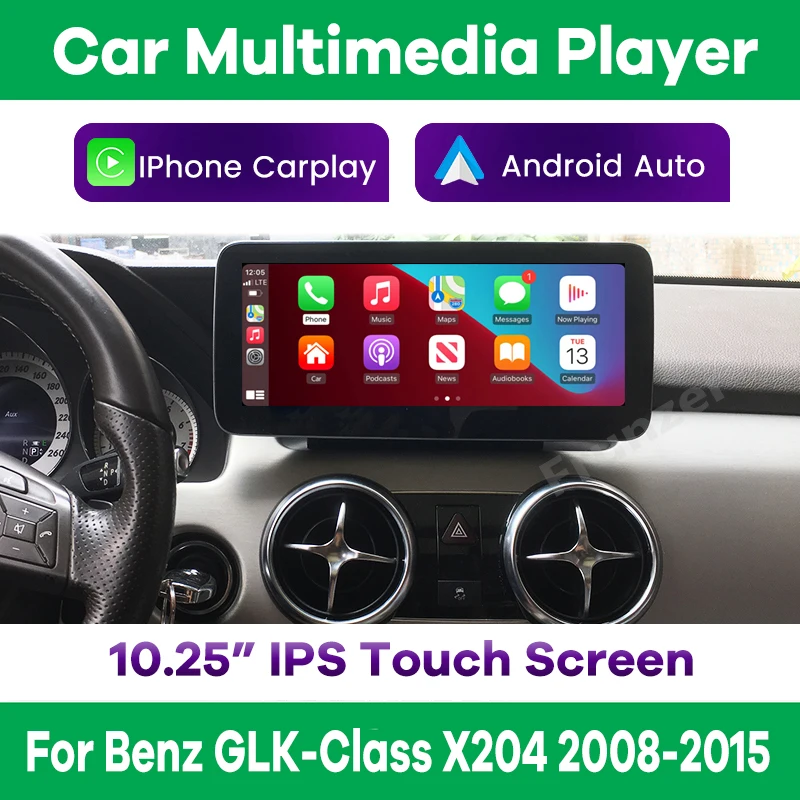 10.25" Wrieless Apple CarPlay Android Auto Car Multimedia Screen for Mercedes Benz GLK Class X204 2008-2015 Head Unit Video
10.25" Wrieless Apple CarPlay Android Auto Car Multimedia Screen for Mercedes Benz GLK Class X204 2008-2015 Head Unit Video