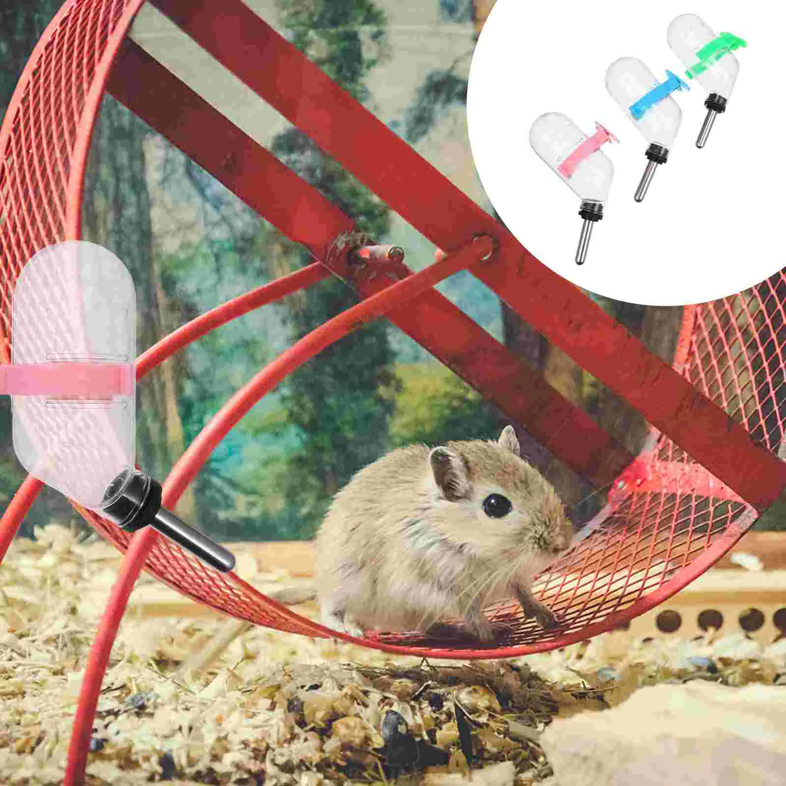 3 Pcs Pet Water Bottle Hamster Drinking Fountain Equipment Feeding Feeder Stainless Steel Supply
3 Pcs Pet Water Bottle Hamster Drinking Fountain Equipment Feeding Feeder Stainless Steel Supply