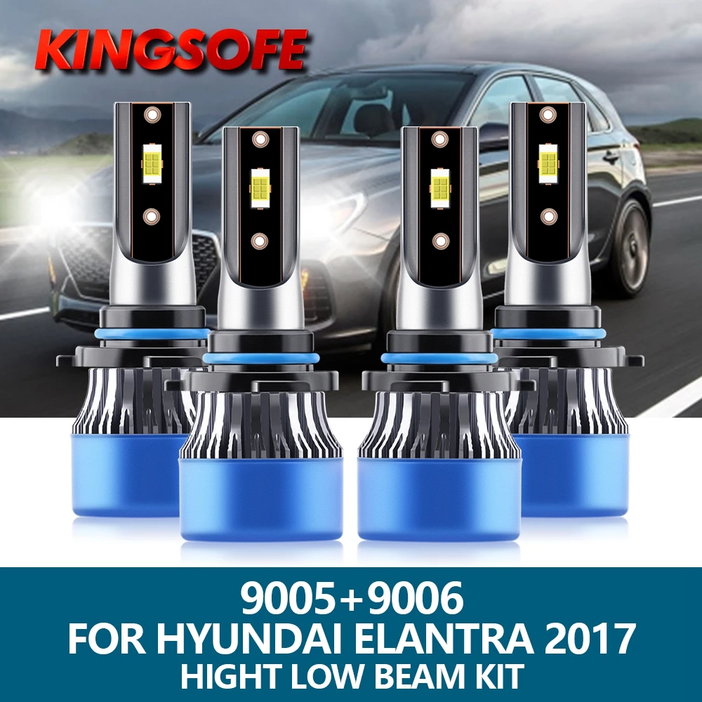 Опера 4Pcs 9005 HB3 9006 HB4 LED фары 2000LM 110W3570CSP Комплект ламп с высоким и низким лучом для чипов
Опера 4Pcs 9005 HB3 9006 HB4 LED фары 2000LM 110W3570CSP Комплект ламп с высоким и низким лучом для чипов