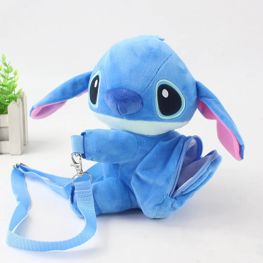 23cm Disney Anime Lilo & Stitch Backpack Plush Inclined Shoulder Bag Stitch Soft Stuffed Doll For Children Toy Gift
23cm Disney Anime Lilo & Stitch Backpack Plush Inclined Shoulder Bag Stitch Soft Stuffed Doll For Children Toy Gift