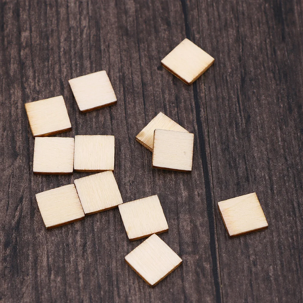 300pcs Unfinished Wood Pieces Square Natural Home Decor Small Blank Wood Embellishment Cutouts for DIY Craft Coasters Painting
300pcs Unfinished Wood Pieces Square Natural Home Decor Small Blank Wood Embellishment Cutouts for DIY Craft Coasters Painting