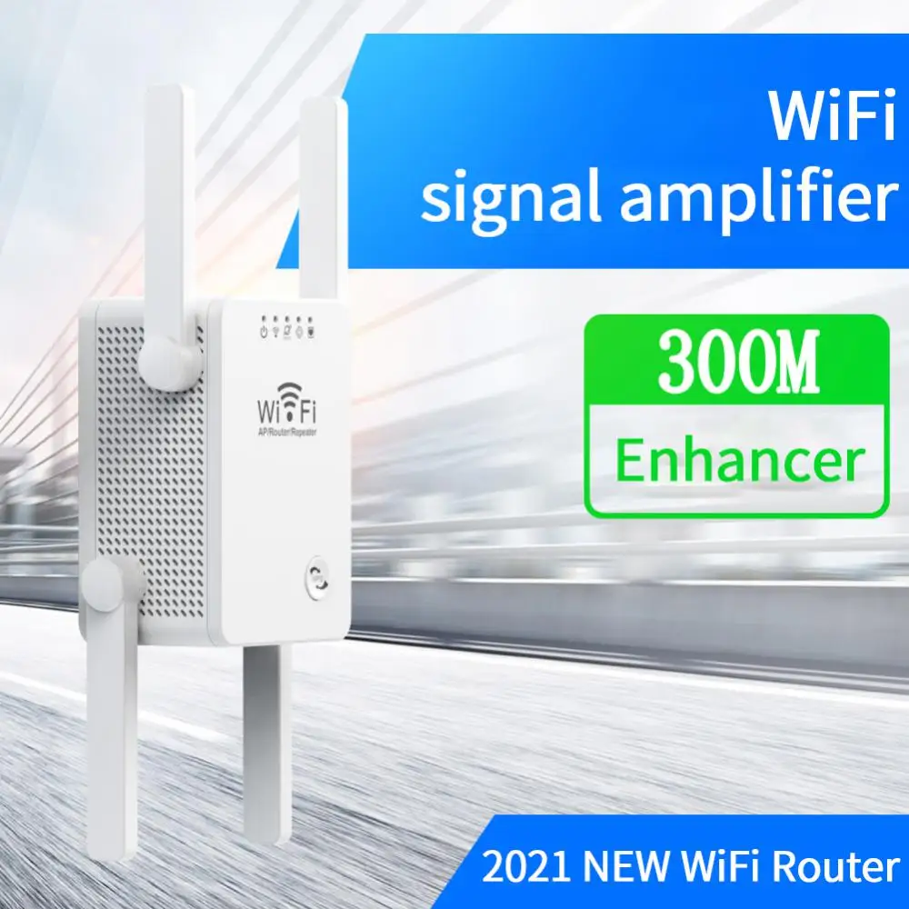 300Mbps WiFi Repeater Extender Amplifier WiFi Booster Wi Fi Signal 802.11N Long Range Wireless Access Point Repetidor
300Mbps WiFi Repeater Extender Amplifier WiFi Booster Wi Fi Signal 802.11N Long Range Wireless Access Point Repetidor