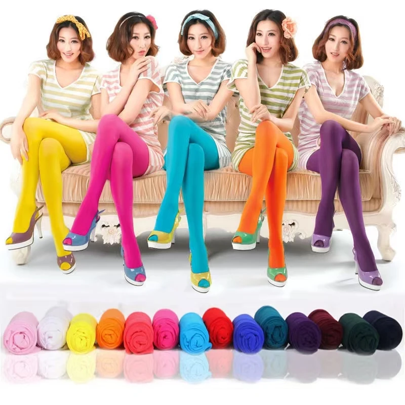 Hot Selling Sexy Women's Pantyhose Tights Resistant Nylon Fashion Candy Colors Comfortable Breathable 3 Pairs High Elasticity
Hot Selling Sexy Women's Pantyhose Tights Resistant Nylon Fashion Candy Colors Comfortable Breathable 3 Pairs High Elasticity
