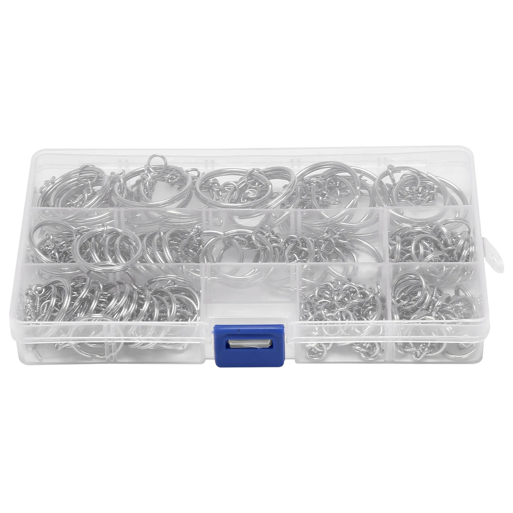 Key Chain Rings, 300Pcs Key Rings Bulk with Jump Rings and Screw Eye Pins for Keychains Blanks and Key Chain Making
Key Chain Rings, 300Pcs Key Rings Bulk with Jump Rings and Screw Eye Pins for Keychains Blanks and Key Chain Making