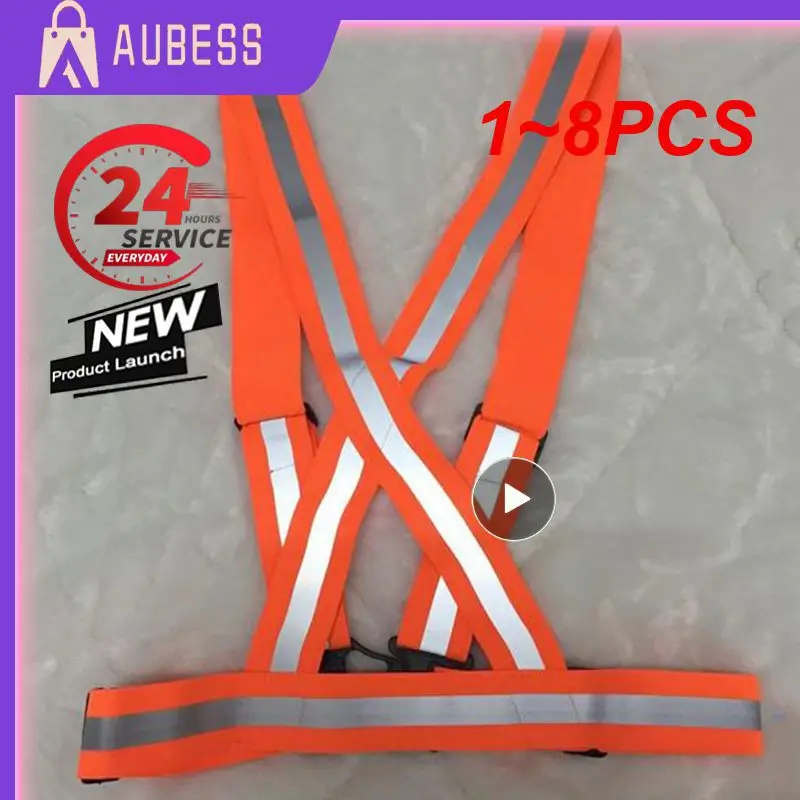 1~8PCS New Multi-pocket Reflective Safety Vest Bright Color Traffic Vest Railway Coal Miners Uniform Breathable Reflective Vest
1~8PCS New Multi-pocket Reflective Safety Vest Bright Color Traffic Vest Railway Coal Miners Uniform Breathable Reflective Vest