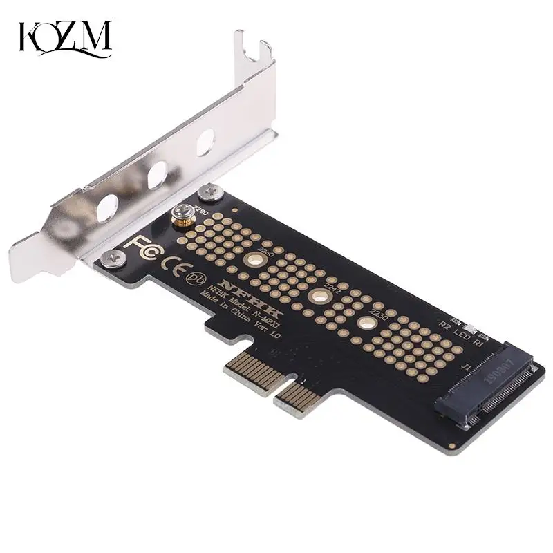 1pc NVMe PCIe M.2 NGFF SSD To PCIe X1 Adapter Card PCIe X1 To M.2 Card With Bracket
1pc NVMe PCIe M.2 NGFF SSD To PCIe X1 Adapter Card PCIe X1 To M.2 Card With Bracket