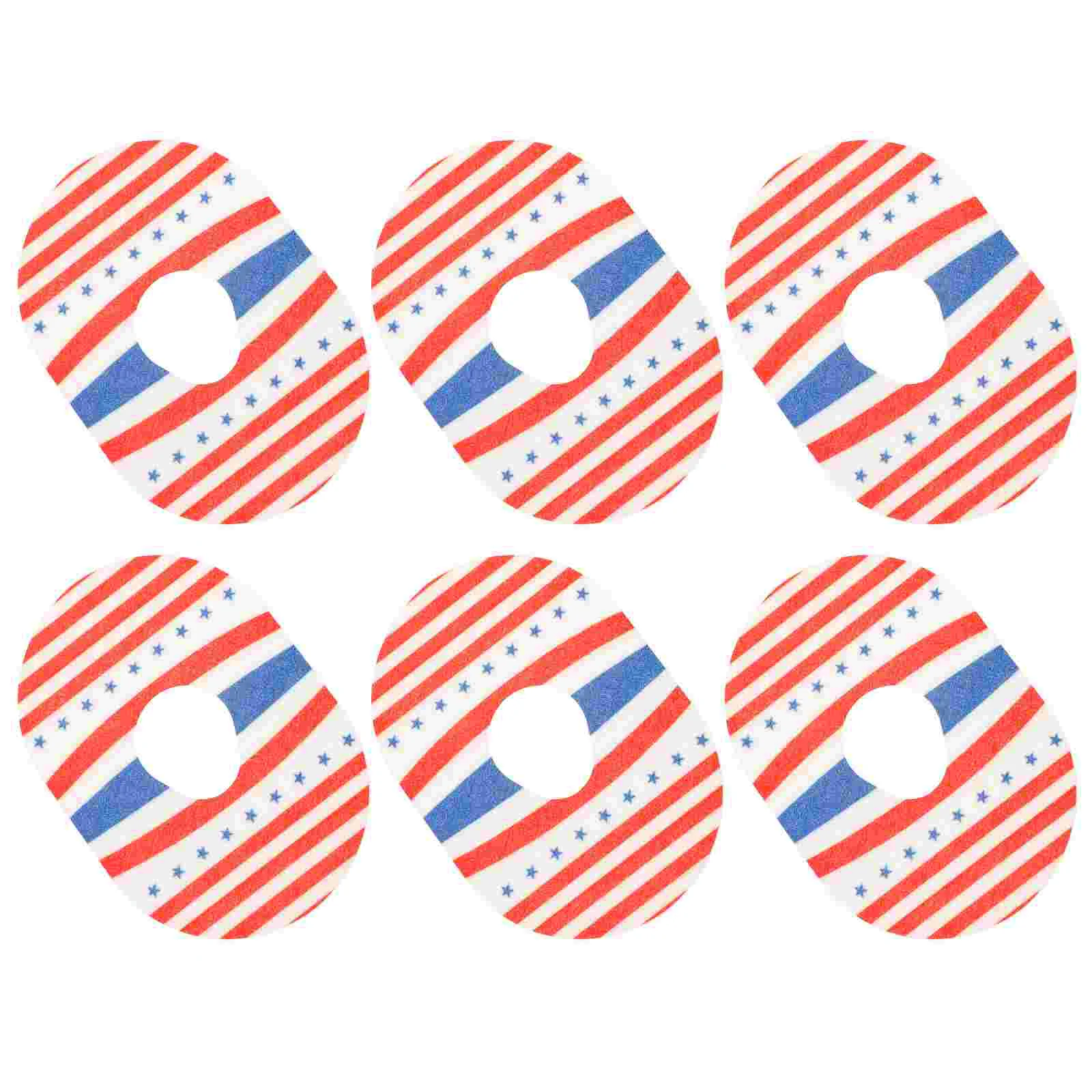 6 Pcs Adhesive Patch American Flag Adhesive Patriotic Patches Patriotic Anti-sweat Stickers Blood Glucose Monitor Non-woven
6 Pcs Adhesive Patch American Flag Adhesive Patriotic Patches Patriotic Anti-sweat Stickers Blood Glucose Monitor Non-woven
