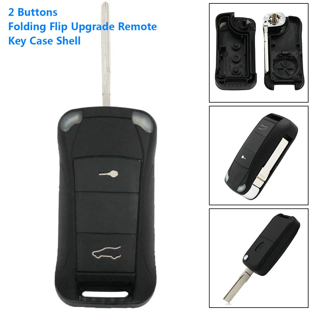 2 Button Remote key Shell Fit For 2003 2004 2005 2006 2007 2008 2009 2010 2011 2012 Porsche Cayenne Not working for Turbo series
2 Button Remote key Shell Fit For 2003 2004 2005 2006 2007 2008 2009 2010 2011 2012 Porsche Cayenne Not working for Turbo series