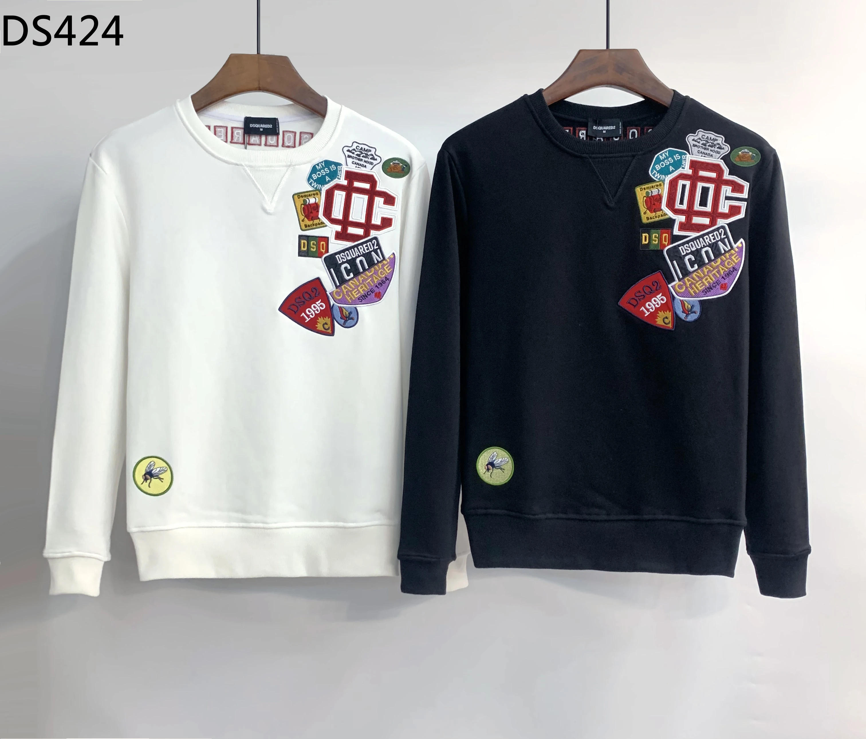 New Dsquared2 Men's Ladies Couple D2 Fashion Medal Embroidered Long Sleeve Dsq2 Simple Knit Crew Neck Sweatshirt M--XXXL DS424
New Dsquared2 Men's Ladies Couple D2 Fashion Medal Embroidered Long Sleeve Dsq2 Simple Knit Crew Neck Sweatshirt M--XXXL DS424