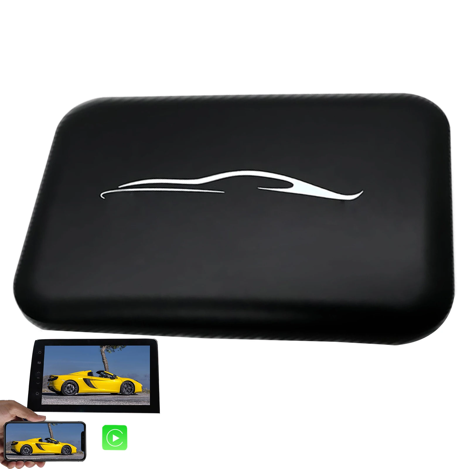 Смарт-приставка CarplayAi, Android, для автомобильного мультимедиа-плеера Apple, USB, Wi-Fi, проекционный экран, с навигацией Android 
Смарт-приставка CarplayAi, Android, для автомобильного мультимедиа-плеера Apple, USB, Wi-Fi, проекционный экран, с навигацией Android