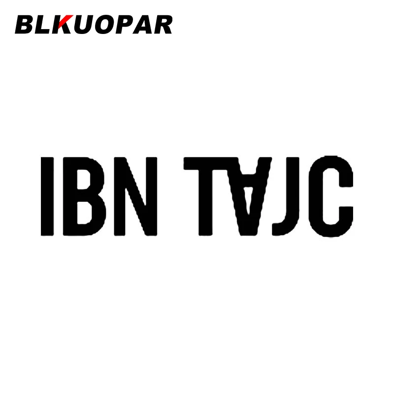 BLKUOPAR Ibn Vajc Car Sticker Personality Funny Scratch-proof Decal Original Air Conditioner Refrigerator Decor Vinyl Car Wrap
BLKUOPAR Ibn Vajc Car Sticker Personality Funny Scratch-proof Decal Original Air Conditioner Refrigerator Decor Vinyl Car Wrap