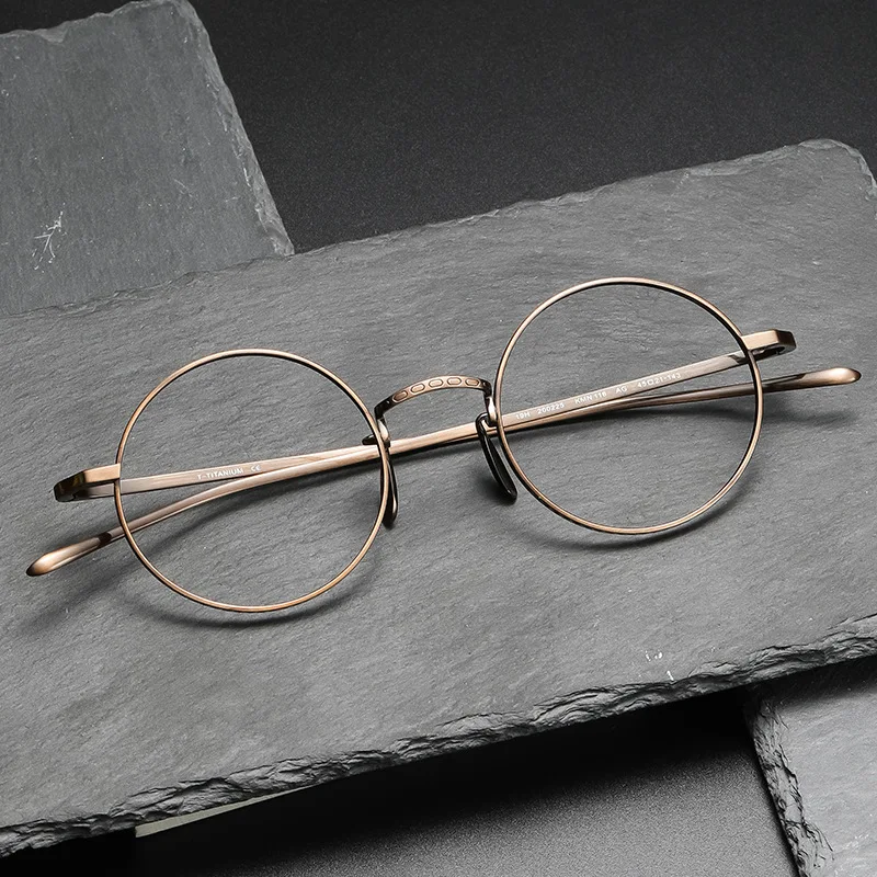 Japanese Style Round Sunglasses Frames for Men and Women Classical Eyewear with Top Quality Titanium Prescription Glasses
Japanese Style Round Sunglasses Frames for Men and Women Classical Eyewear with Top Quality Titanium Prescription Glasses