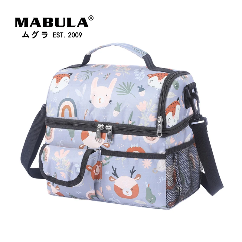 MABULA Cartoon Print Insulated Lunch Bag Large Capacity Waterproof Tote Cooler Portable Travel Crossbody Box for Weekend Camping
MABULA Cartoon Print Insulated Lunch Bag Large Capacity Waterproof Tote Cooler Portable Travel Crossbody Box for Weekend Camping