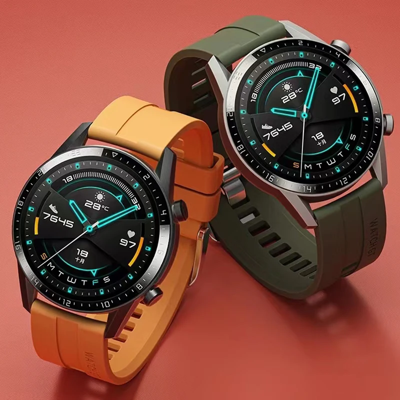 22mm 20mm Watchband For Huawei Watch GT 2 3 Pro gt2 gt3 Strap 42 46mm Silicone Bracelet For Samsung Galaxy watch 6 4 5 pro Band
22mm 20mm Watchband For Huawei Watch GT 2 3 Pro gt2 gt3 Strap 42 46mm Silicone Bracelet For Samsung Galaxy watch 6 4 5 pro Band