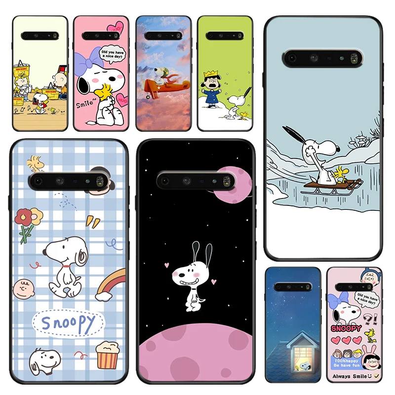 Snoopy Boy Cartoon For LG V50 V60 G8 ThinQ 5G K51S K41S K71 K61 Q60 V30 K92 K22 Silicone Soft TPU Black Phone Case Cover Capa
Snoopy Boy Cartoon For LG V50 V60 G8 ThinQ 5G K51S K41S K71 K61 Q60 V30 K92 K22 Silicone Soft TPU Black Phone Case Cover Capa
