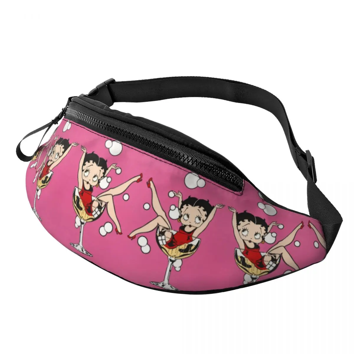Casual Bettys Cartoon Boop Fanny Pack for Traveling Men Women Crossbody Waist Bag Phone Money Pouch
Casual Bettys Cartoon Boop Fanny Pack for Traveling Men Women Crossbody Waist Bag Phone Money Pouch