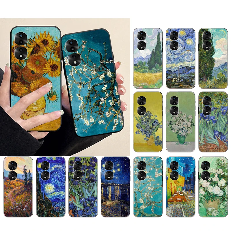 Phone Case For Huawei P50 Pro P30 P40 Lite P40Pro P20 lite Mate 20 Pro Mate 50 Pro P Smart Vincent van Gogh Flower Paint Funda
Phone Case For Huawei P50 Pro P30 P40 Lite P40Pro P20 lite Mate 20 Pro Mate 50 Pro P Smart Vincent van Gogh Flower Paint Funda