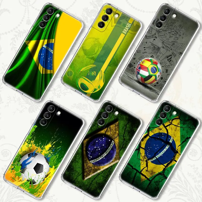 Brazilian Brazil Flag Football Funda Samsung S23 S22 Ultra Case For Galaxy S21 S20 FE Cases S22 S23 Plus S10 Lite S9 Clear Cover
Brazilian Brazil Flag Football Funda Samsung S23 S22 Ultra Case For Galaxy S21 S20 FE Cases S22 S23 Plus S10 Lite S9 Clear Cover