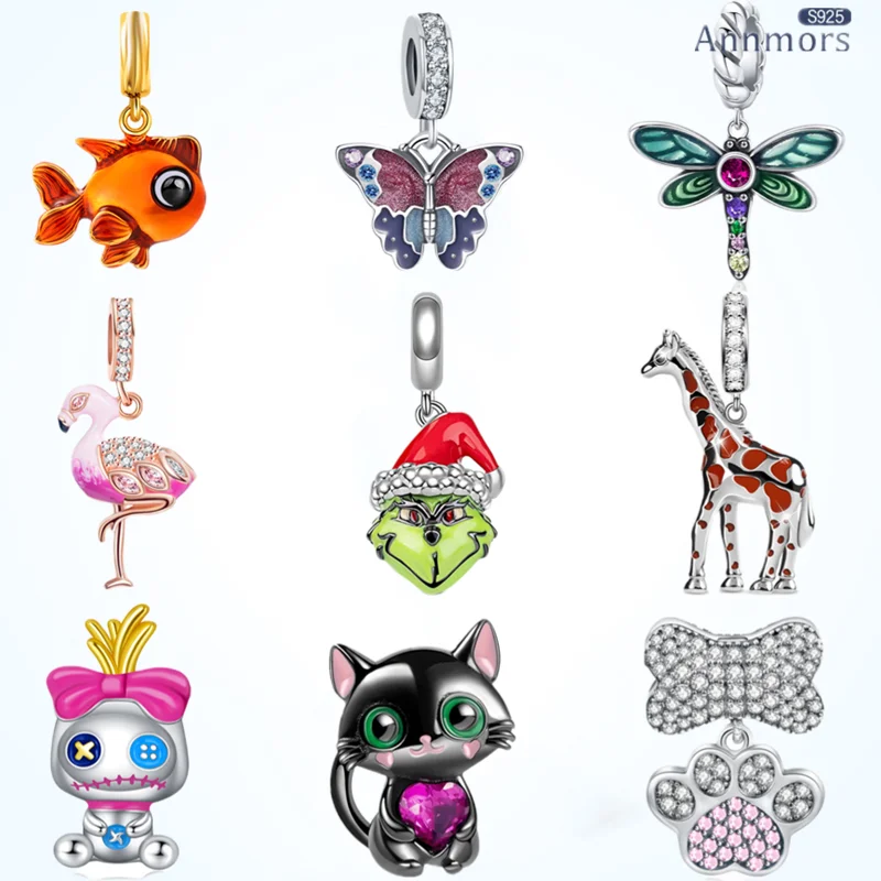 Dog Owl Animal Charms Pink Flamingo Charms Beads Silver Plated DIY for Original Pandora Bracelet Christmas Gift Jewelry
Dog Owl Animal Charms Pink Flamingo Charms Beads Silver Plated DIY for Original Pandora Bracelet Christmas Gift Jewelry