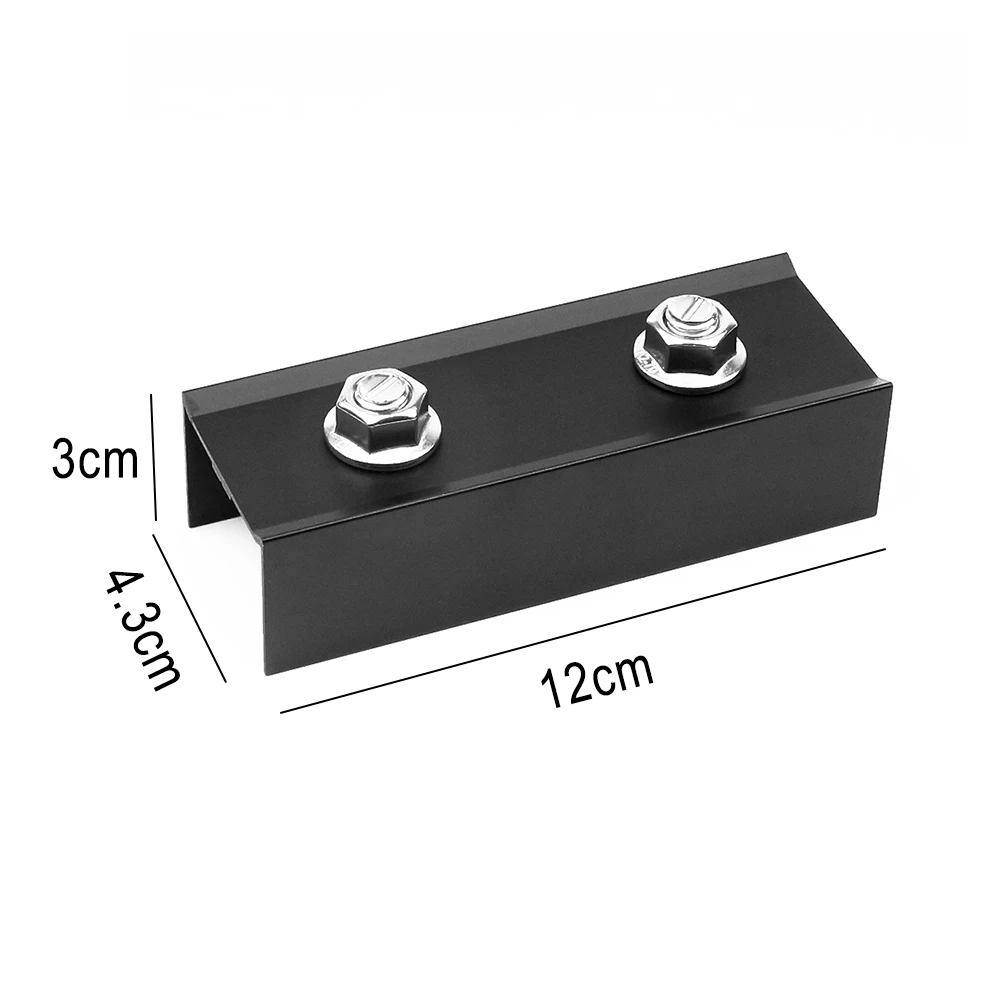 1/2/4pcs Solar Rail Connector C-Profile Connector PV Rail Solar Panels Rail Connector Aluminum 43x30x120mm High Quality
1/2/4pcs Solar Rail Connector C-Profile Connector PV Rail Solar Panels Rail Connector Aluminum 43x30x120mm High Quality