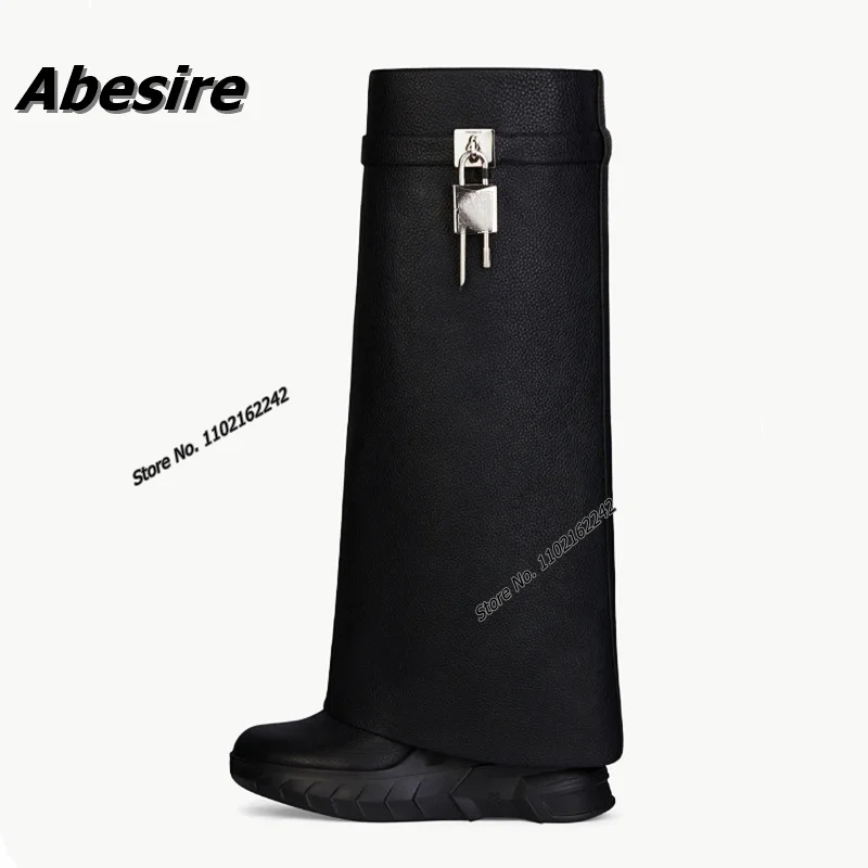 Women'S Round Head Thick Sole Shark Buttoned Trousers Boots Fashionable Warmth Keeping Knee High Women'S Shoes Autumn Winter
Women'S Round Head Thick Sole Shark Buttoned Trousers Boots Fashionable Warmth Keeping Knee High Women'S Shoes Autumn Winter