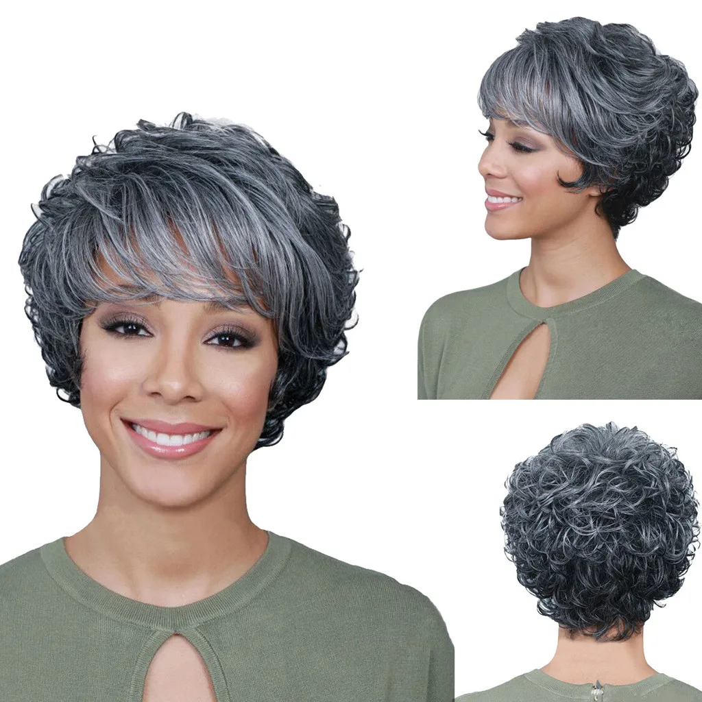 New Fashion Women's Sexy Full Bangs High Quality Wig Short Wig Curly Wig Styling Cool Wig Cool Natural Hair Brazilian
New Fashion Women's Sexy Full Bangs High Quality Wig Short Wig Curly Wig Styling Cool Wig Cool Natural Hair Brazilian