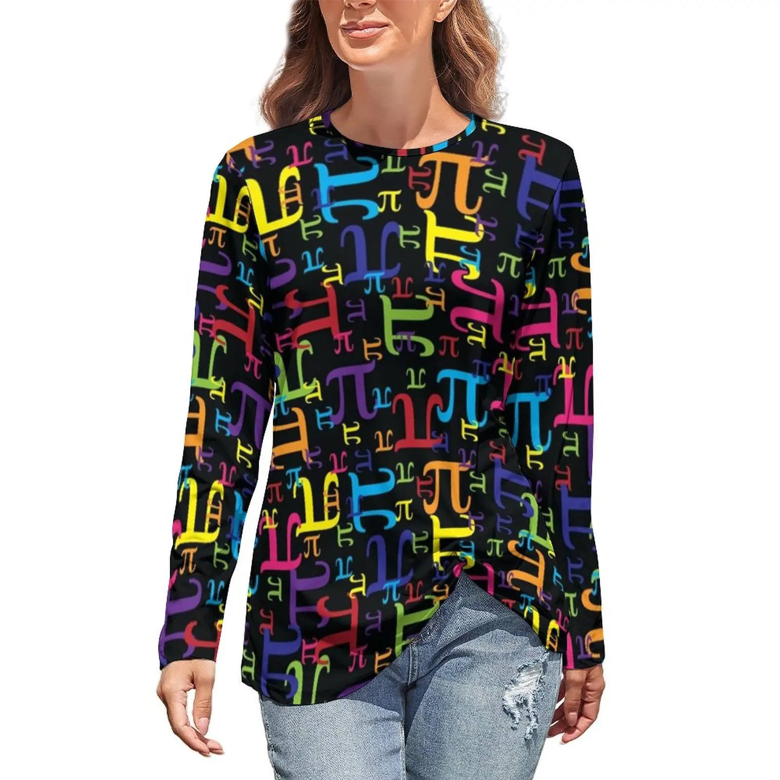 Funny Math Print T-Shirts Pieces of Pi Street Wear Long Sleeve T Shirt Kawaii Graphic Tee Shirt Womens Tops 3XL 4XL 5XL
Funny Math Print T-Shirts Pieces of Pi Street Wear Long Sleeve T Shirt Kawaii Graphic Tee Shirt Womens Tops 3XL 4XL 5XL