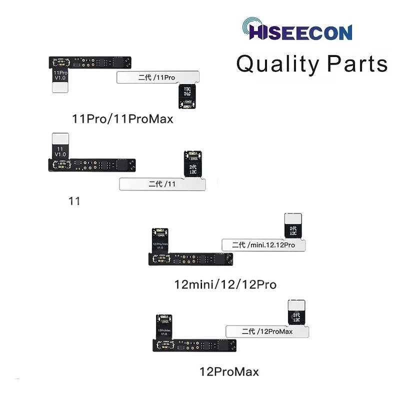 HISEECON i2c Battery Flex Tail On External Repair Board Cable for iPhone 11 Pro Max 12 13 Encryption Error Health Data Corrector
HISEECON i2c Battery Flex Tail On External Repair Board Cable for iPhone 11 Pro Max 12 13 Encryption Error Health Data Corrector