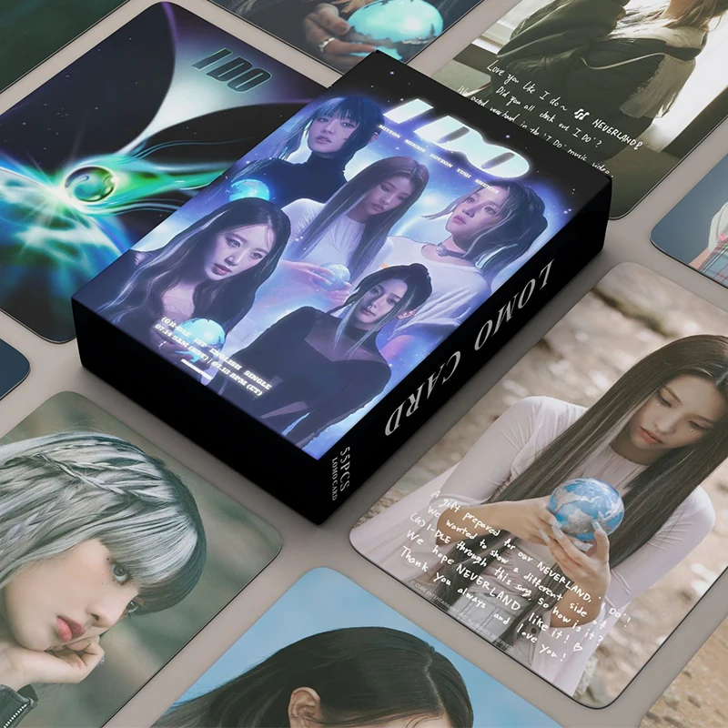 55Pcs/set Kpop (G)I-DLE I DO Lomo Card HEAT New Album I FEEL I LOVE HD Photo Print Cards for Fans Collection
55Pcs/set Kpop (G)I-DLE I DO Lomo Card HEAT New Album I FEEL I LOVE HD Photo Print Cards for Fans Collection