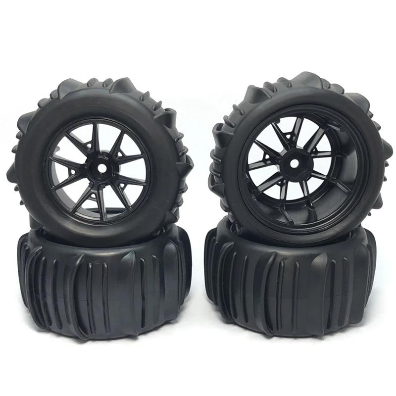

4Pcs 84Mm Snow Sand Tire Tyre Wheel For Wltoys 144001 144010 144002 124016 124017 124018 124019 RC Car Upgrades Parts A