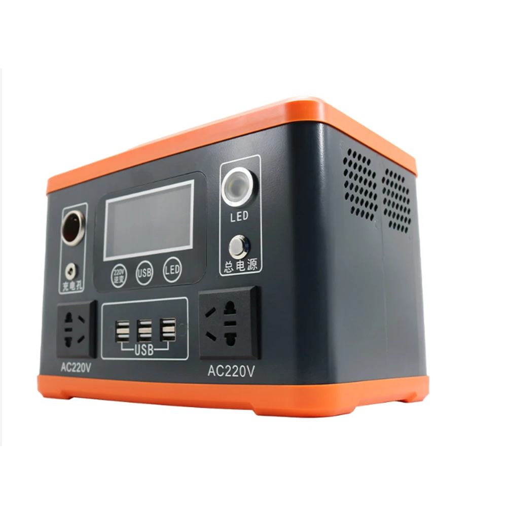 220V110V Outdoor Mobile Power Supply 600W Portable Large Capacity Energy Storage Power Supply RV LED Lighting
220V110V Outdoor Mobile Power Supply 600W Portable Large Capacity Energy Storage Power Supply RV LED Lighting