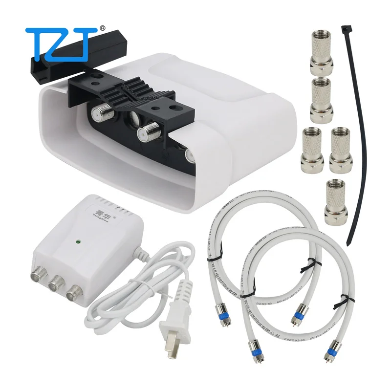 TZT 278A40 UHF Booster DTMB TV Signal Amplifier Booster Adjustable Gain For Digital Signal Outdoor Use
TZT 278A40 UHF Booster DTMB TV Signal Amplifier Booster Adjustable Gain For Digital Signal Outdoor Use