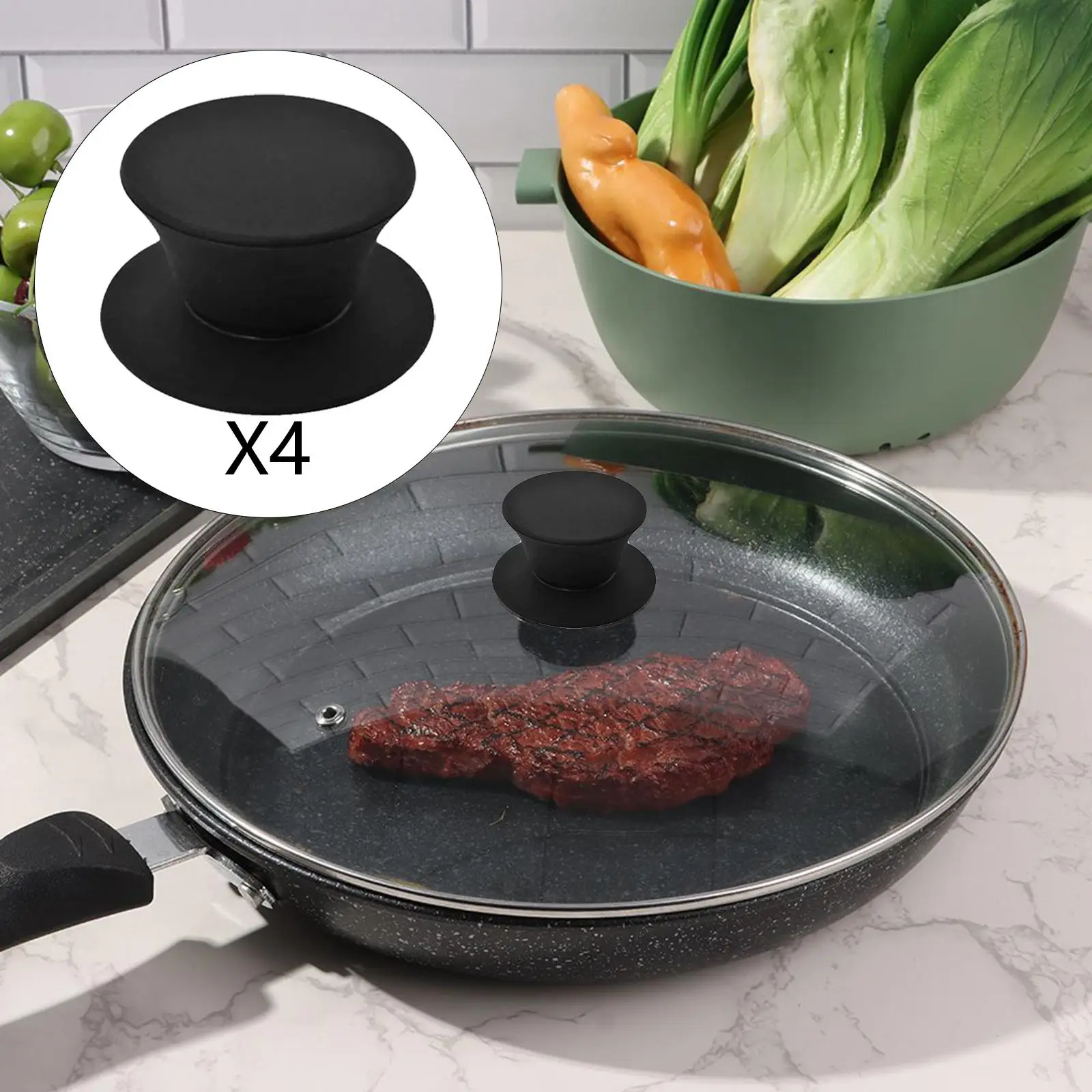 4x ручка крышки кастрюли, защита от ожогов, кухонные ручки, ручки для кастрюли, чайника, держатели для крышки кастрюли
4x ручка крышки кастрюли, защита от ожогов, кухонные ручки, ручки для кастрюли, чайника, держатели для крышки кастрюли