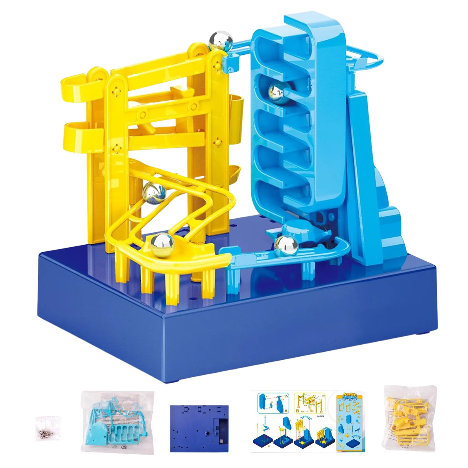 Игра гоночная трасса Marble Runs, развивающие строительные игрушки, инновационная игрушка-лабиринт STEM, сказочные подарки на день рождения для де...
Игра гоночная трасса Marble Runs, развивающие строительные игрушки, инновационная игрушка-лабиринт STEM, сказочные подарки на день рождения для де...