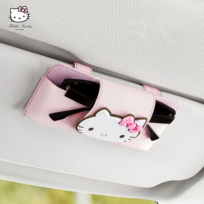 Cute Hello Kittys Car Glasses Case Kawaii Stuff Sanrio Anime Glasses Sunglasses Bill Storage Accessories Decoration Toys Girls
Cute Hello Kittys Car Glasses Case Kawaii Stuff Sanrio Anime Glasses Sunglasses Bill Storage Accessories Decoration Toys Girls