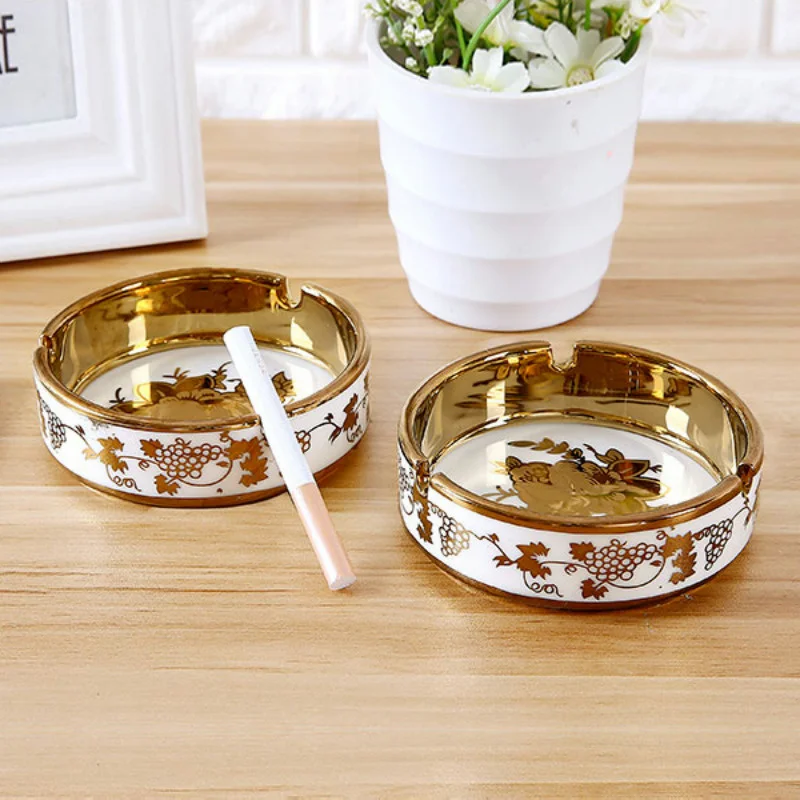 Household Living Room High-Grade Ceramic Ashtray Creative Personalized Trend Multi-Functional without Lid Large Ashtray
Household Living Room High-Grade Ceramic Ashtray Creative Personalized Trend Multi-Functional without Lid Large Ashtray