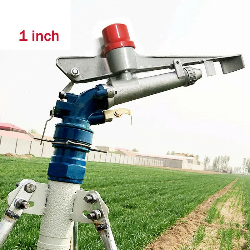 1 Inch Impact Sprinkler 360 ° Adjustable Irrigation Spray Zinc Alloy Tool Agriculture, Lawns, Irrigation, And Green Belts
1 Inch Impact Sprinkler 360 ° Adjustable Irrigation Spray Zinc Alloy Tool Agriculture, Lawns, Irrigation, And Green Belts