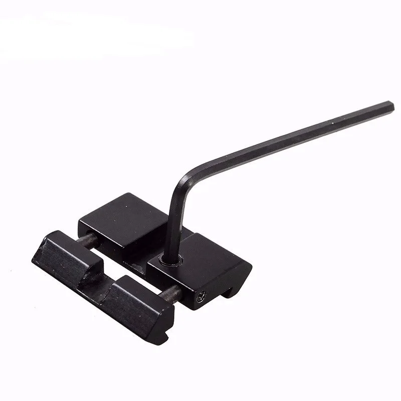 Tactics Dovetail to Weaver Picatinny Adapter Snap In Rail Adapter 11mm to 22mm Adapter
Tactics Dovetail to Weaver Picatinny Adapter Snap In Rail Adapter 11mm to 22mm Adapter