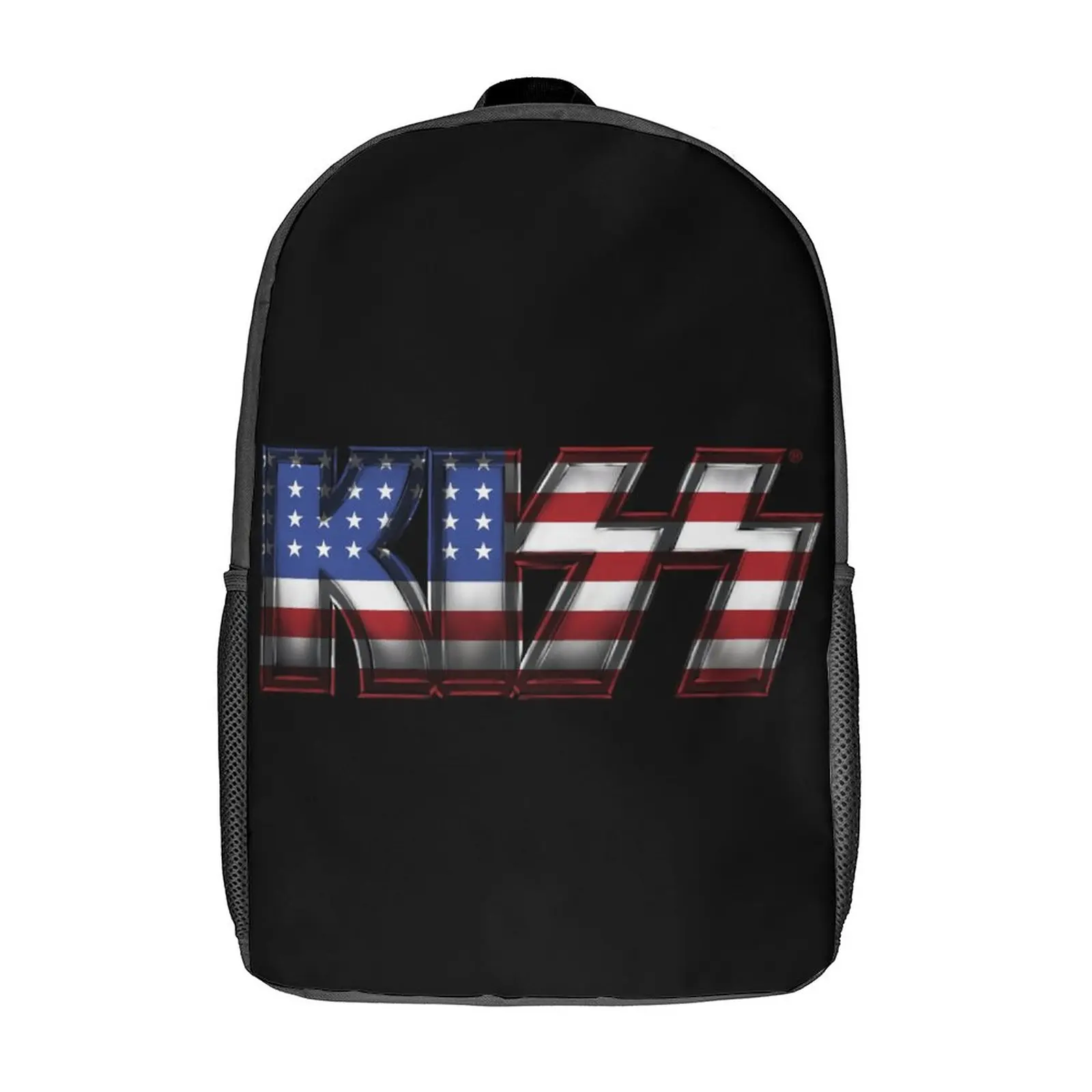 KISS ® Rock Music Band Metal USA Flag_41576578 17 Inch Shoulder Backpack Vintage Picnics Graphic Durable Snug Knapsack
KISS ® Rock Music Band Metal USA Flag_41576578 17 Inch Shoulder Backpack Vintage Picnics Graphic Durable Snug Knapsack