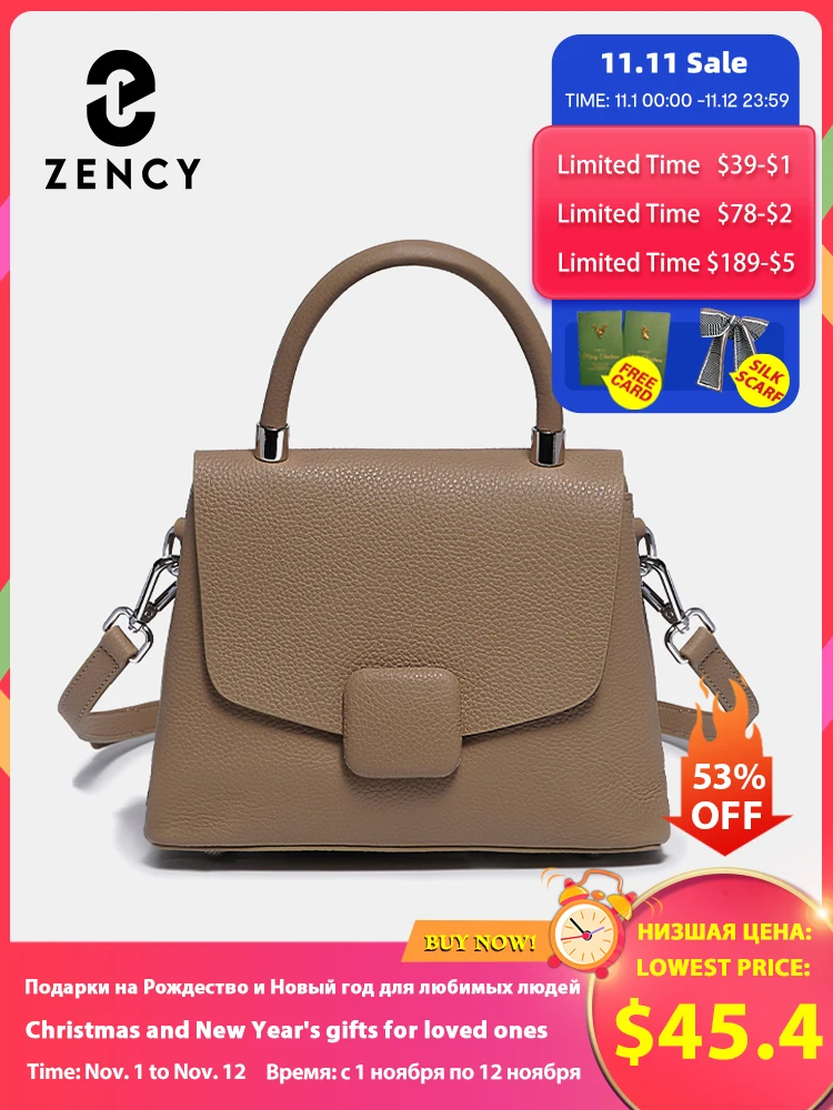 Zency 2022 New Genuine Leather Women Tote Bag Fashion Square Female Handbag Luxury Vintage Shoulder Bags Crossbody Top-handle
Zency 2022 New Genuine Leather Women Tote Bag Fashion Square Female Handbag Luxury Vintage Shoulder Bags Crossbody Top-handle