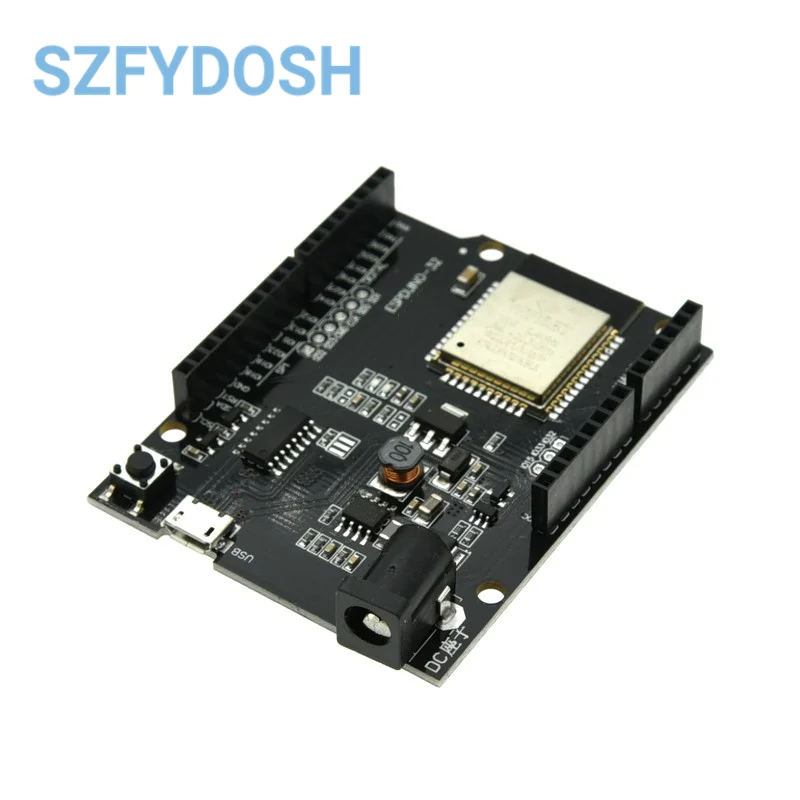 Детская плата для Wemos D1 ESP32, плата с модулем CH340 CH340G для Arduino UNO, с поддержкой Wi-Fi и Bluetooth, 4 Мб Flash R32
Детская плата для Wemos D1 ESP32, плата с модулем CH340 CH340G для Arduino UNO, с поддержкой Wi-Fi и Bluetooth, 4 Мб Flash R32