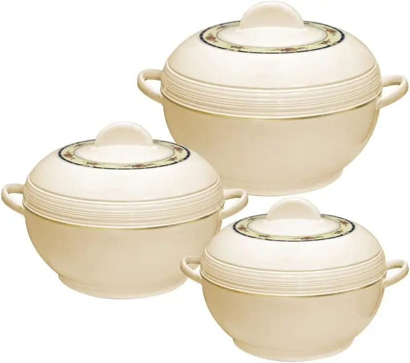 Ambiente Large Food Warmer Hot Pot Set Of Insulated Casseroles 6 8 And 10 Litre
Ambiente Large Food Warmer Hot Pot Set Of Insulated Casseroles 6 8 And 10 Litre