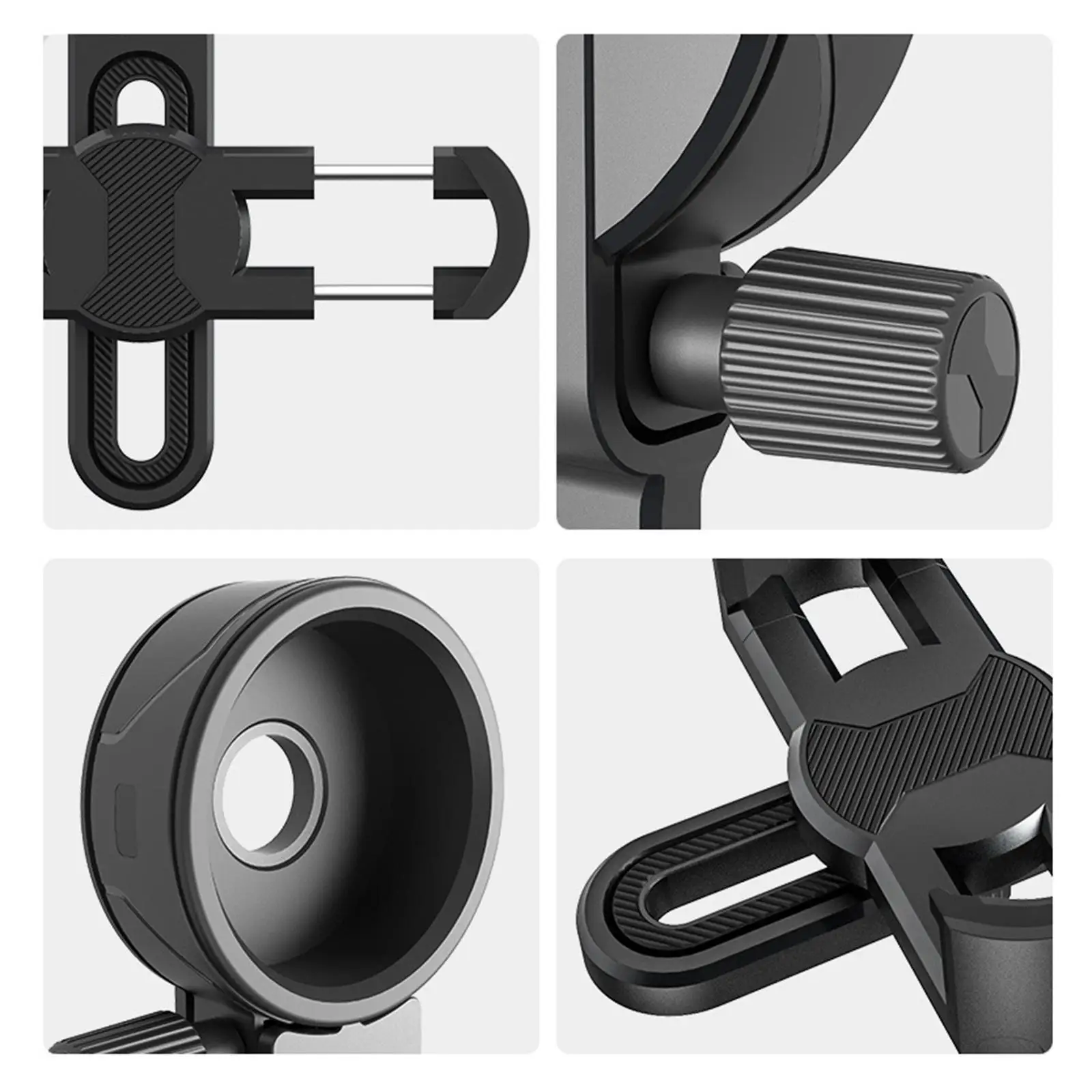 Universal Telescope Smart Phone Mount Clip Holder, Lightweight Easy Carry Connector
Universal Telescope Smart Phone Mount Clip Holder, Lightweight Easy Carry Connector