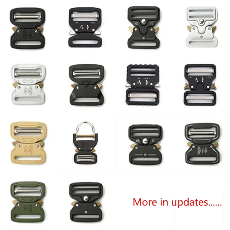 1/2Pcs 39mm Metal Quick Release Buckle Men's Outdoor Tactical Belt Buckles Head Clothes Webbing Side Clip Strap Hook Accessories
1/2Pcs 39mm Metal Quick Release Buckle Men's Outdoor Tactical Belt Buckles Head Clothes Webbing Side Clip Strap Hook Accessories