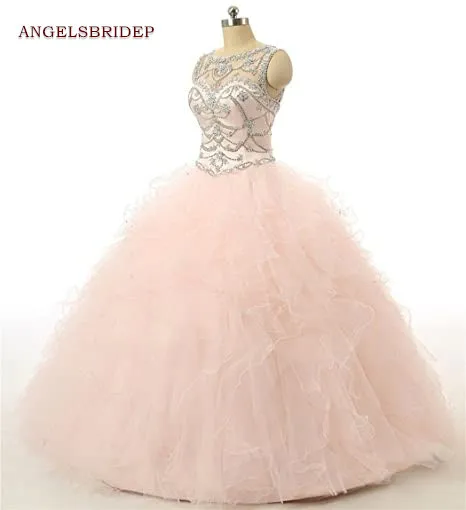 Sheer Neck Quinceanera Dresses 15 Party Gowns Sparkly Beading Vestidos De 15 Anos Vintage Birthday Gowns
Sheer Neck Quinceanera Dresses 15 Party Gowns Sparkly Beading Vestidos De 15 Anos Vintage Birthday Gowns