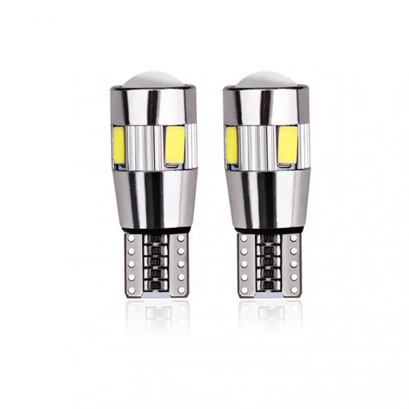 Car LED Bulbs T10 LED W5W 194 Signal Light 12V 6000K 5630 6SMD Auto Interior Clearance Lamp Wedge Side Reverse Lamps
Car LED Bulbs T10 LED W5W 194 Signal Light 12V 6000K 5630 6SMD Auto Interior Clearance Lamp Wedge Side Reverse Lamps
