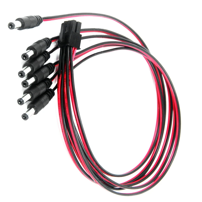 50Cm High Quality 6-Pin Male To DC 12V Cable DC Cable DC Power Cable 5521 6-Pin Cable
50Cm High Quality 6-Pin Male To DC 12V Cable DC Cable DC Power Cable 5521 6-Pin Cable