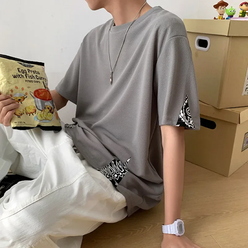 Short Sleeve T-shirts Oversize Tees Harajuku Retro Hip-pop Undershirts Male Casual Tops Tee Outwear
Short Sleeve T-shirts Oversize Tees Harajuku Retro Hip-pop Undershirts Male Casual Tops Tee Outwear