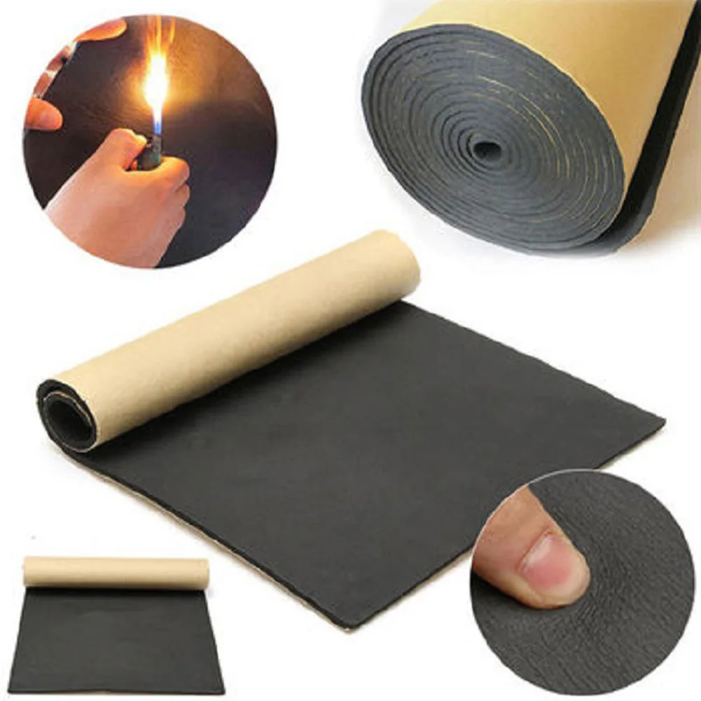 200x50cm Car Sound Deadening Mat 5/6/10mm Sound Absorber Foam Noise Insulation Pad Heatproof Soundproof Deadener Cotton Pad
200x50cm Car Sound Deadening Mat 5/6/10mm Sound Absorber Foam Noise Insulation Pad Heatproof Soundproof Deadener Cotton Pad